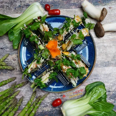 Vegan Vorspeisenplatte