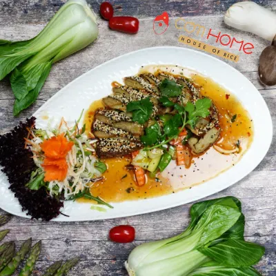 Vịt Chay Sốt Nấm